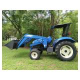 New Holland 2004 TT55 diesel tractor w/ 7310