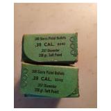 150+ .38 cal .357 bullets