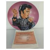 The Bradford exchange Elvis "blues and black