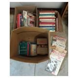 3 boxes of books