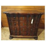 Old wooden 4 drawer chest 30 x 20 x 34