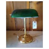 Bankers lamp, works
