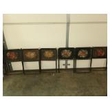 6 ct metal TV trays