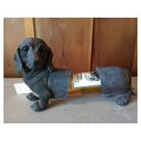 Puppy dog wine holder