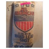 25# hard lead shot