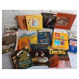 Large assortment of books, mostly repair