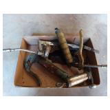 Assorted grease guns