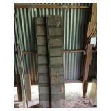 Pair of wooden ramps, 75x11 in