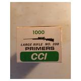 1000 ct large rifle No. 200 primers