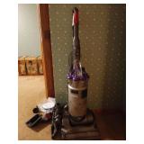 Dyson absolute upright vacuum with attachments,