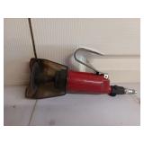 Air powered cutter with shield, untested