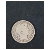 1908 o Barber half dollar