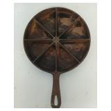 Cast iron cornbread skillet