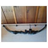 PSC compound bow 30" draw 60# pull w/ arrows & bag