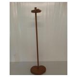 Wooden heart candle holder 46"