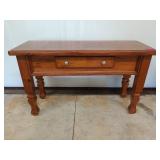 Pine sofa table 29 x 48 x 18