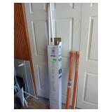 48 inch LED light bulbs, and contents of corner