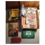 30-06, .38 cal brass, mix live rounds, case lube