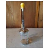 Glass nut chopper