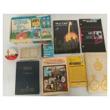 Manual of enlarging book 1940, gun books, watch