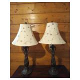 Pair of 30-in table lamps