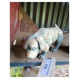 Little dog Garden art, 5x9x4in