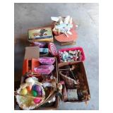 Holiday decor, mostly Easter and thanksgiving,