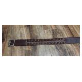 Hunter 206 Med leather rifle ammo ammunition b