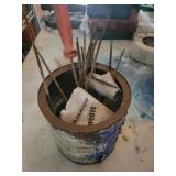 Chainsaw sharpening round metal files and other