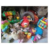 Baby toys stuffed animals car seat attachments