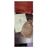 Vintage bank cash bags herring national bank and