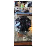 Fuel off road matter black center caps set of 4