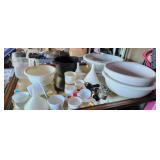 kitchen lot bowls kitchen sink hanging collander