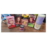 Hair color kits manicure panic and 30 vol