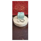 Wedding ring pair mens size 10 women