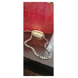 Mens Nautica Sterling Silver 925 necklace 120g