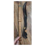 2 rifle slings leather never used