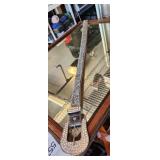 42" Ariat silver heavy bling belt western