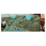 Vintage military Vietnam fatigue jackets set of 3