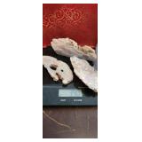 trio of PINK AMETHYST slabs GORGEOUS!