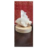 large cathedral clear quartz raw cluster