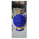 1963 limited edition Jim Beam bottle cobalt blue