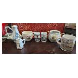 Vintage lot of unique pieces pearl luster sugar