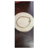 Small gold plated bracelet as pictured