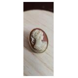 Vintage Cameo pin and pendant can be worn both