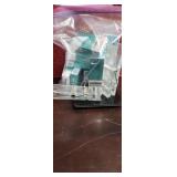 Vintage Clear Lucite clothes pin desk a