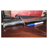 The Pig Sticker Bowie knife as pictured with