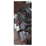 a bunch of those cords and hook up things and