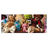 Stuffed animal.lot including ty beanie booster