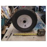 12in white wheel barrow tire or dolly or cart tire